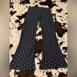Hollister Heart Flare pants Medium